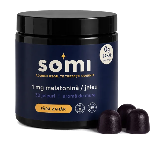 Borcanul SOMI cu trei jeleuri de mure